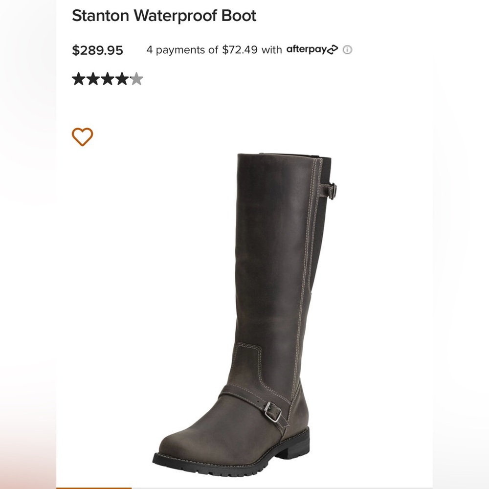 Women’s Ariat Stanton Waterproof Boot Size 8.5